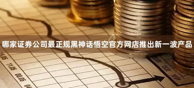 哪家证券公司最正规黑神话悟空官方网店推出新一波产品